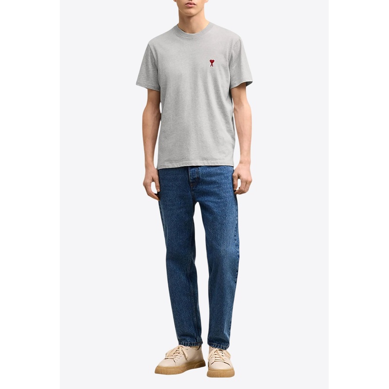 Ami De Coeur Crewneck T-shirt Gray mrtwstd_XS