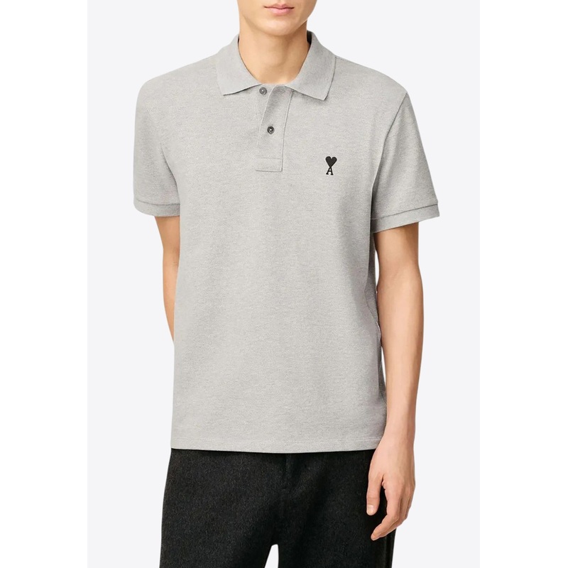 Ami De Coeur Polo T-shirt Gray mrtwstd_S