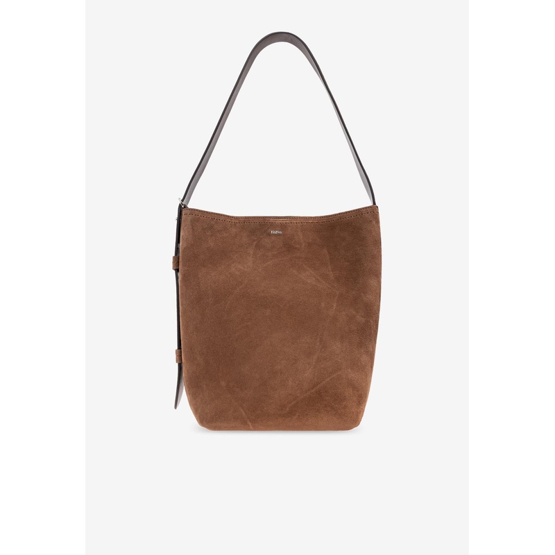 Archeti Suede Shoulder Bag Brown Onesize