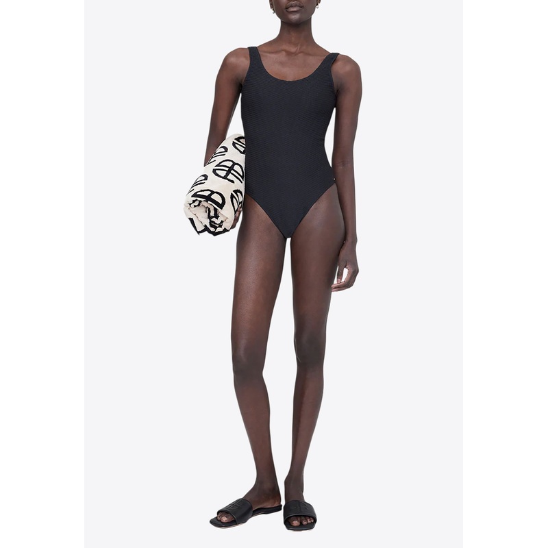 Jace One-Piece Swimsuit Black wrtwstd_XS