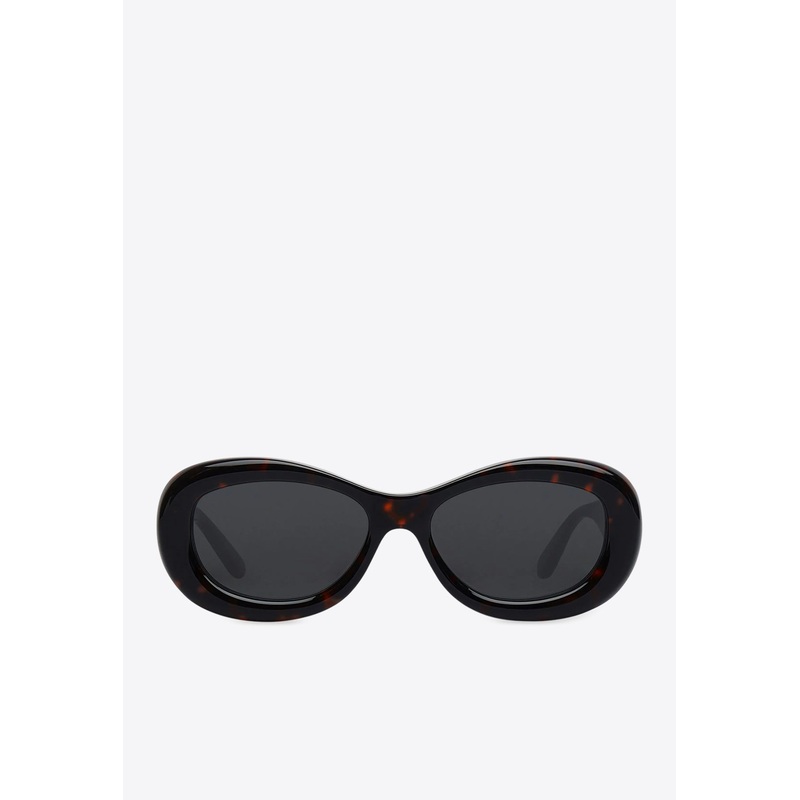 Reve Oval Sunglasses Gray Onesize