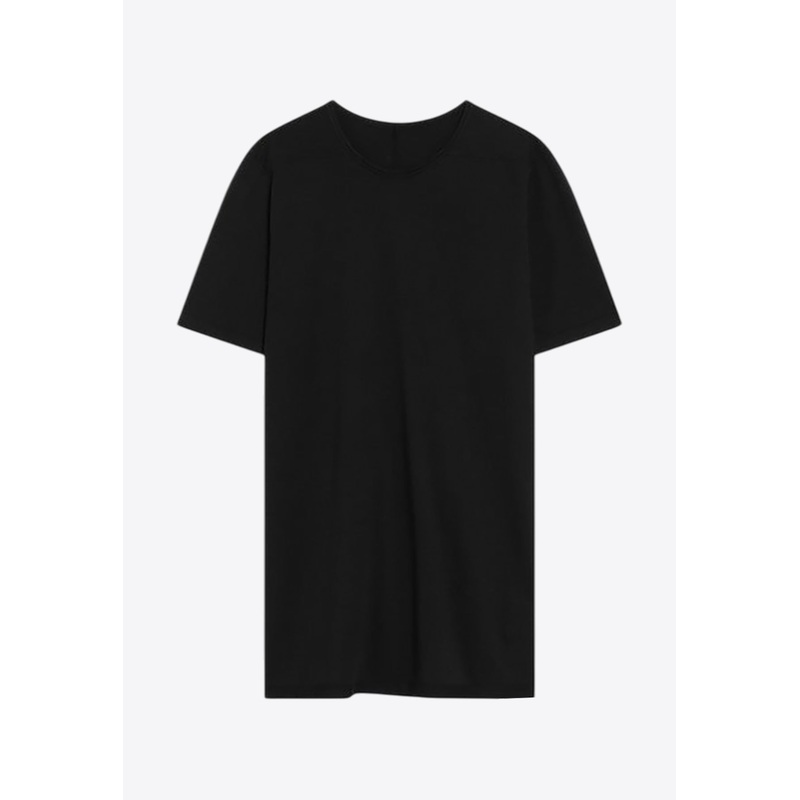 Basic Crewneck T-shirt with Strap Black mrtwstd_M
