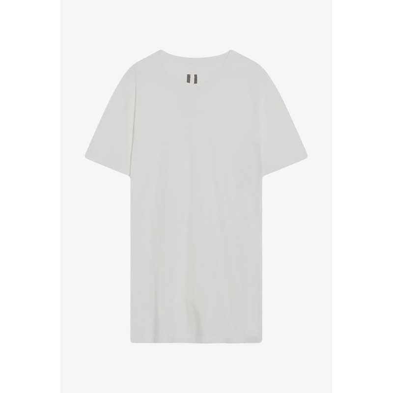 Basic Crewneck T-shirt with Strap White mrtwstd_M
