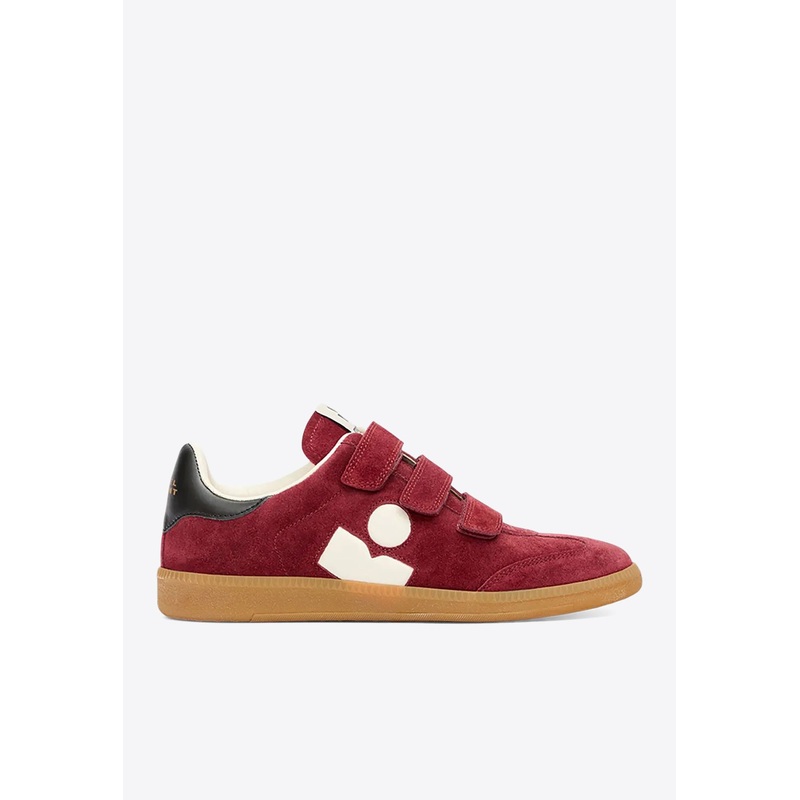Beth Baskets Suede Low-Top Sneakers Burgundy wshoeseu_EU 36