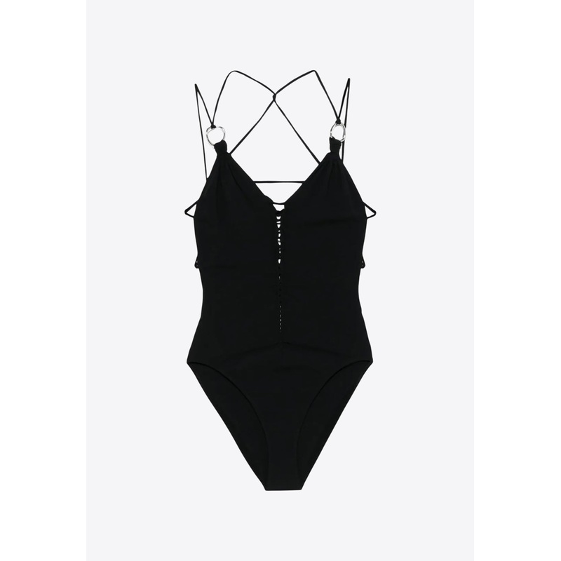 Federica One-Piece Swimsuit Black wrtwfr_FR 34