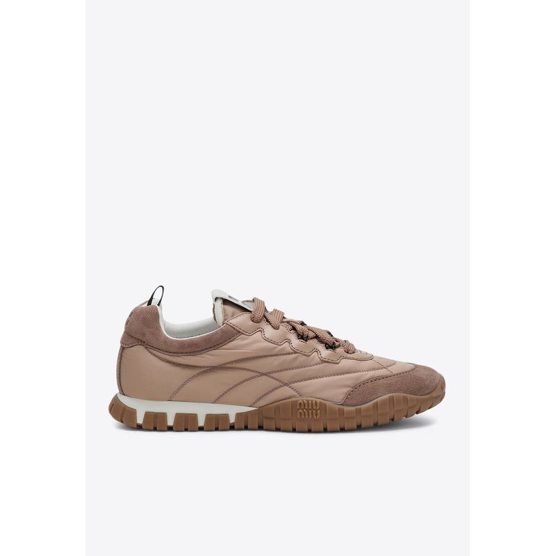 Tyre Quilted Low-Top Sneakers Pink wshoeseu_EU 36