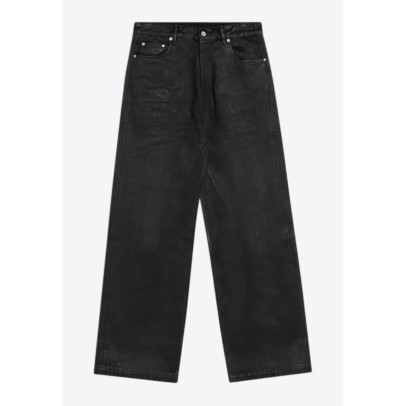 Wide-Leg High-Rise Jeans Black mrtwbottoms_31