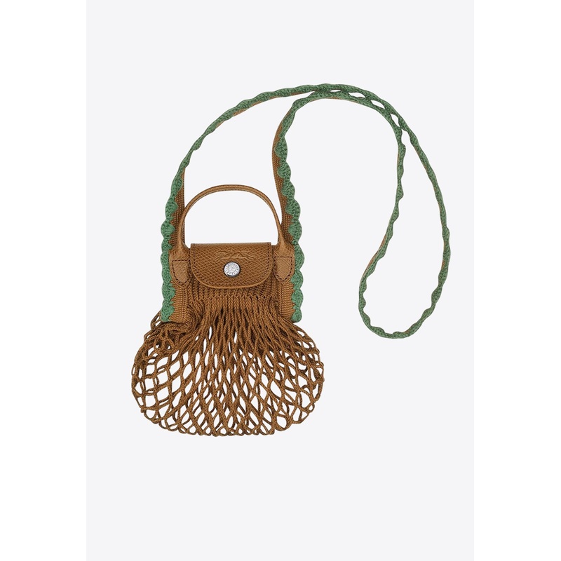 XS Le Pliage Mesh Top Handle Bag Brown Onesize