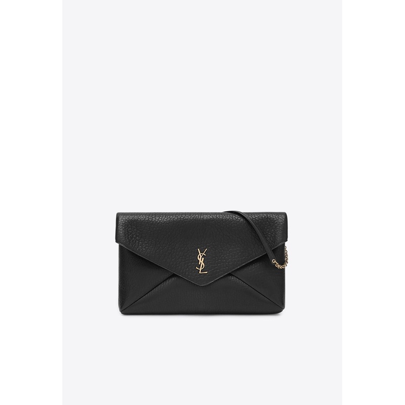 XXL Cassandre Envelope Clutch Bag Black Onesize