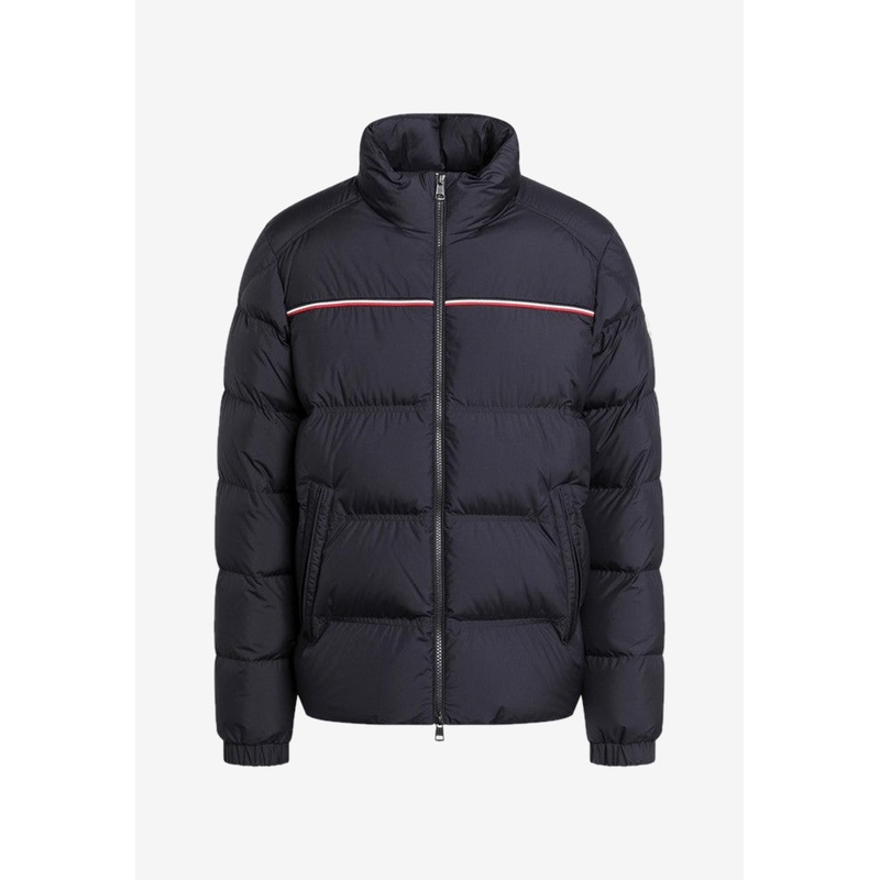 Zip-Up Down Jacket Blue mrtwmoncler_2