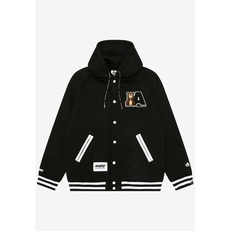 AAPER Bomber Jacket Black mrtwstd_S