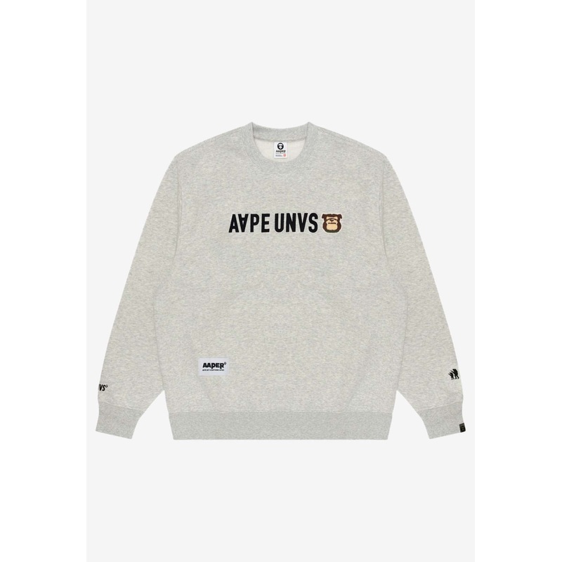 AAPER Crewneck Sweatshirt Gray mrtwstd_S
