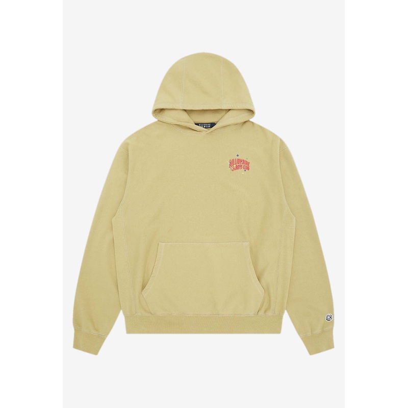 Oversized Arch Logo Hooded Sweatshirt Khaki mrtwstd_S