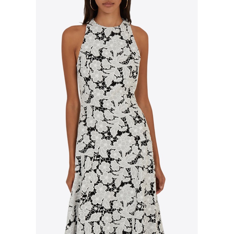 Anglaise A-Line Midi Dress Monochrome wrtwuk_UK 6
