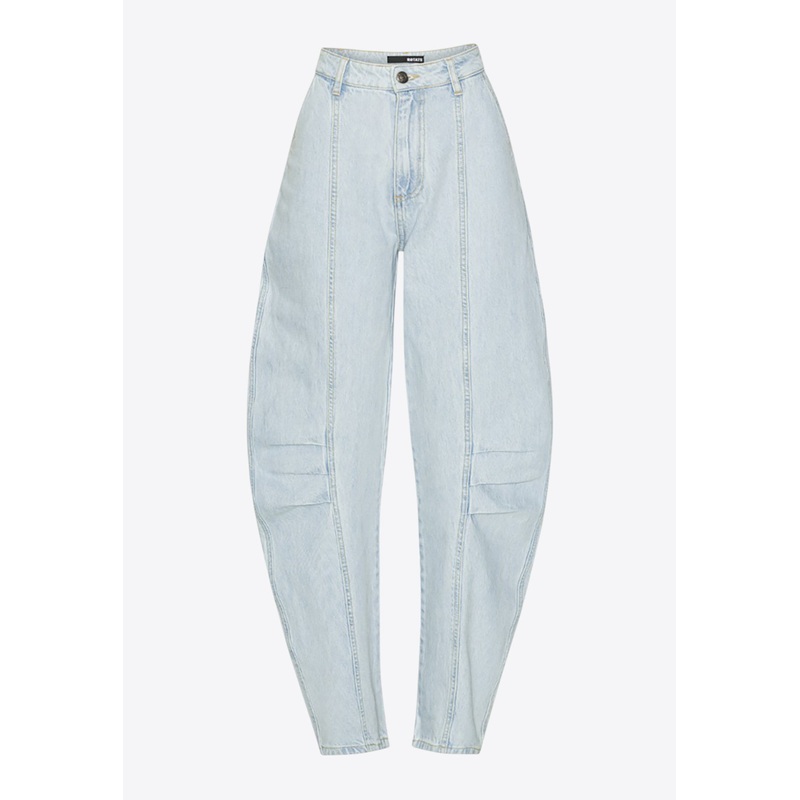 Cargo Denim Pants Light Blue wrtwuk_UK 10