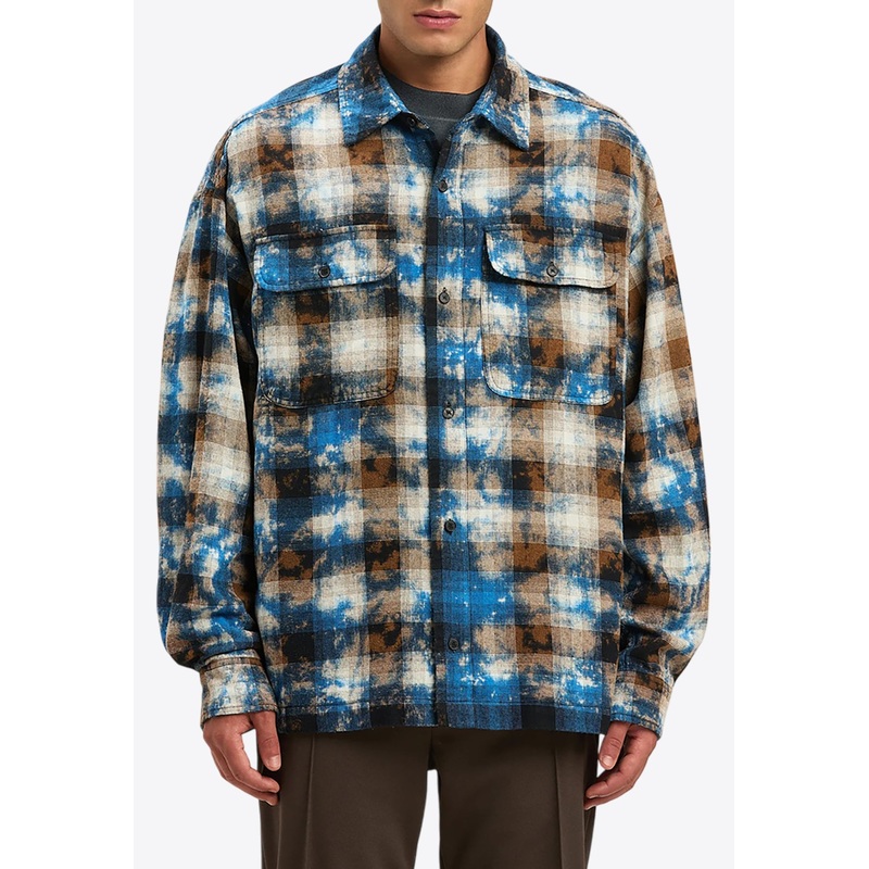 Faded Tartan Check Shirt Multicolor mrtwit_IT 48