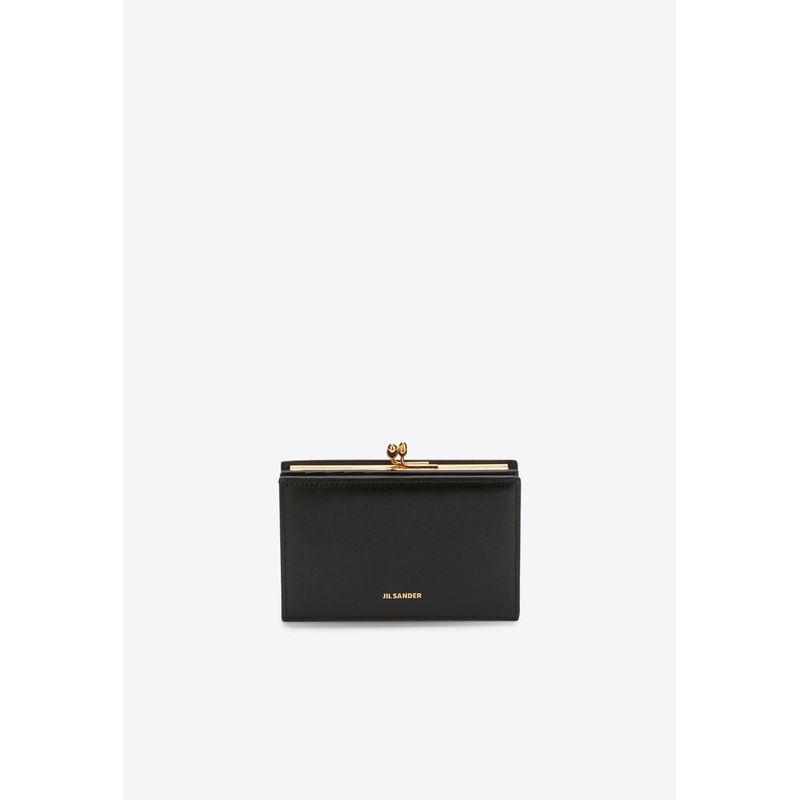 Small Goji Leather Wallet Black Onesize