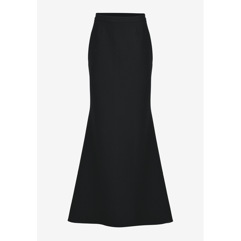 Adele Midi Flared Skirt Black wrtwstd_S