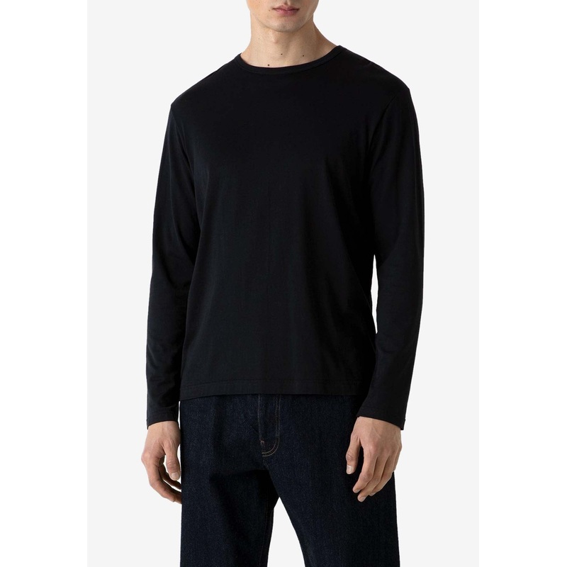 Classic Long-Sleeved T-shirt Black mrtwstd_S
