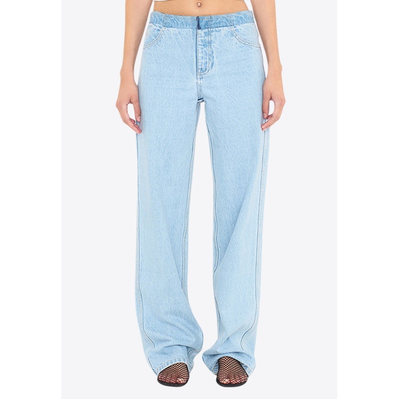 Deconstruct Wide-Leg Jeans Denim wrtwuk_UK 8