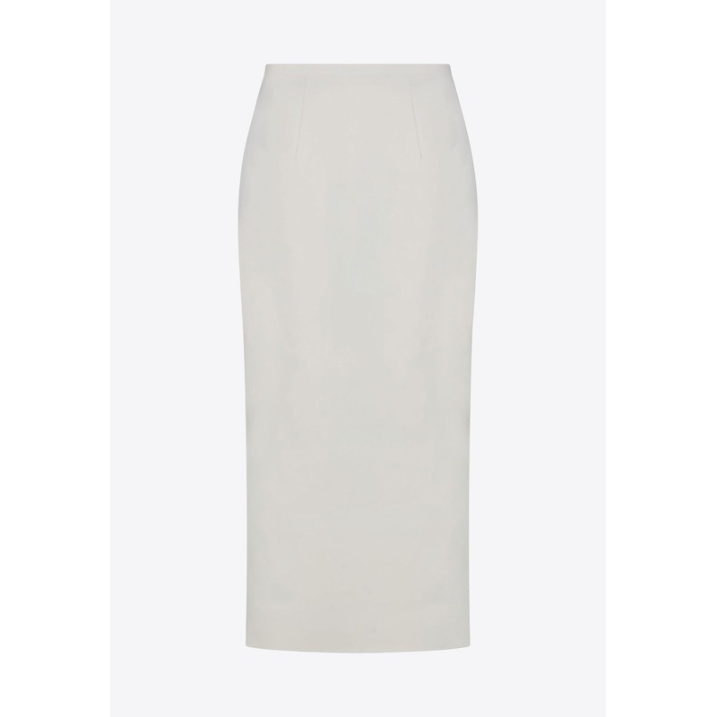 Sabina Pencil Skirt White wrtwuk_UK 12