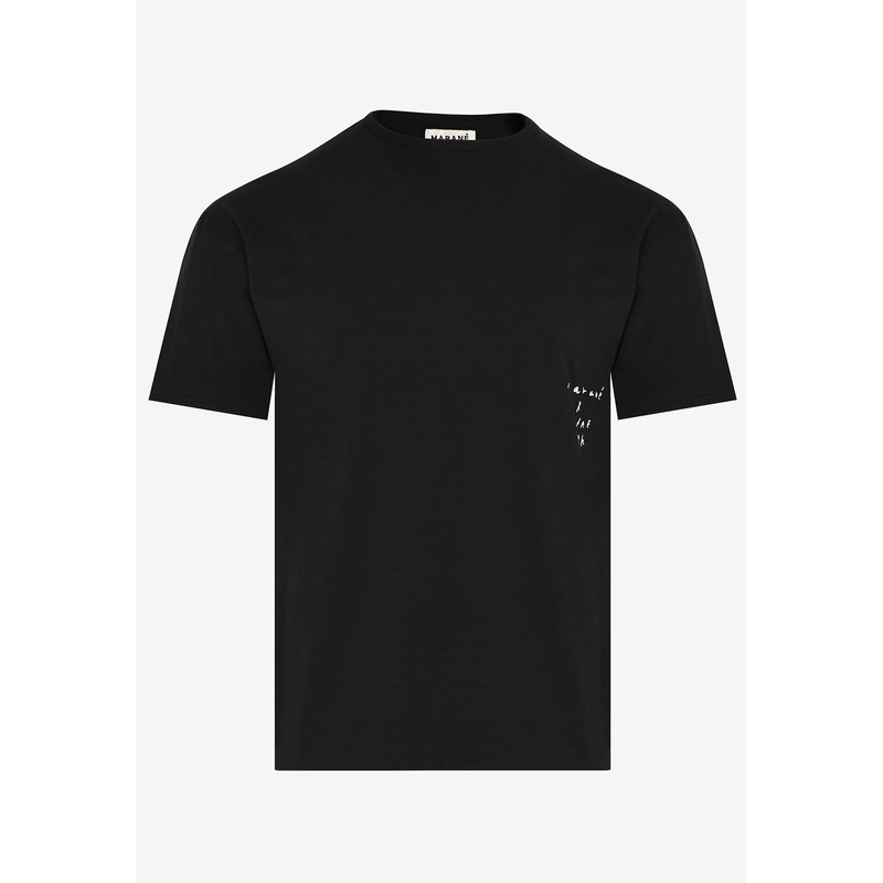Rocha Printed T-shirt Black mrtwstd_S