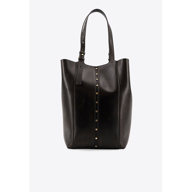 24.7 Vintage Leather Shoulder Bag Black Onesize