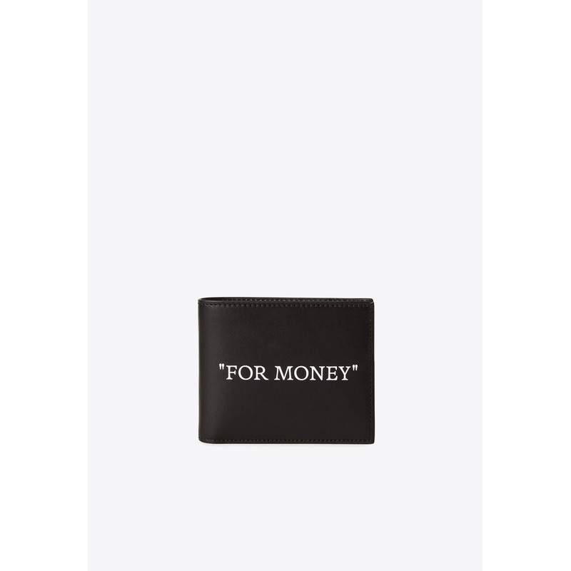 For Money Bi-Fold Wallet Black Onesize