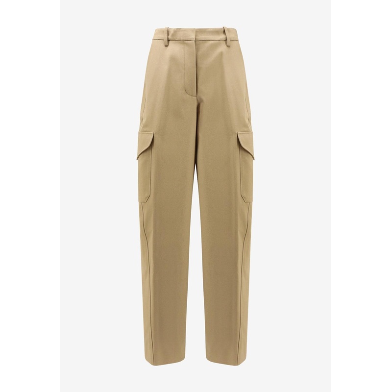 Wool-Blend Cargo Pants Beige wrtwfr_FR 38