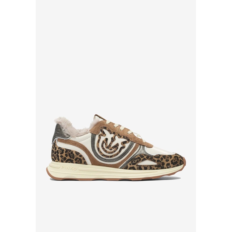 Zoe 01 Leather and Suede Sneakers Beige wshoeseu_EU 36