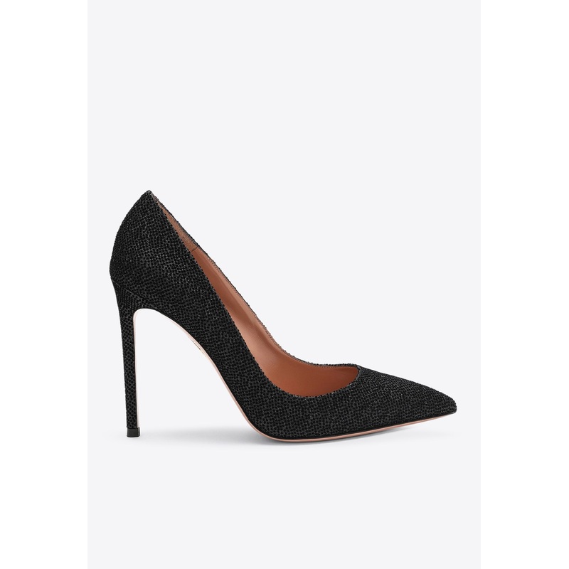 Purist 105 Rhinestone Embellished Pumps Black wshoeseu_EU 36