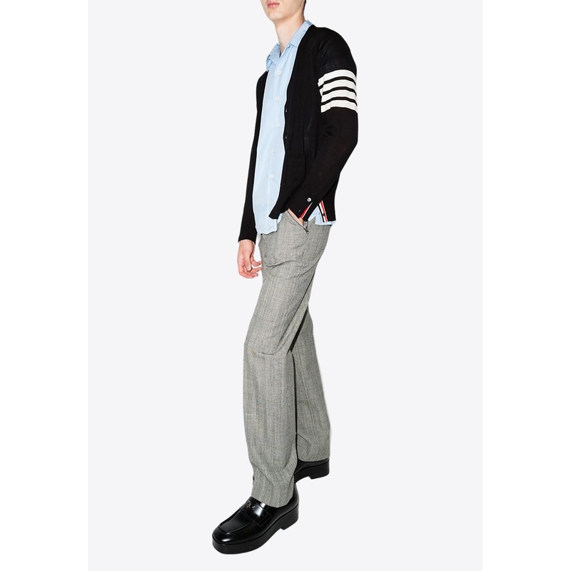 4-bar Stripes Wool Cardigan Navy mrtwstd_1