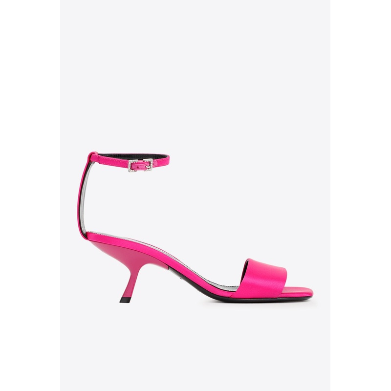 50 Satin Sandals Magenta wshoeseu_EU 36