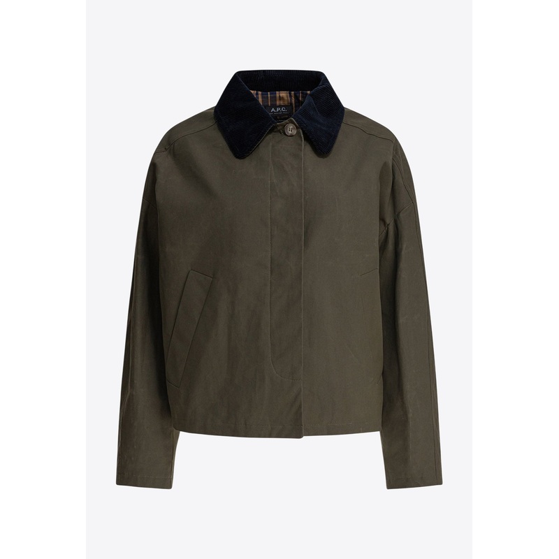Becca Buttoned Jacket Green wrtwit_IT 38