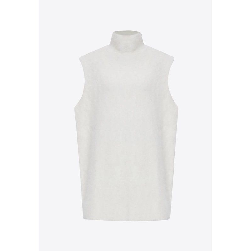 Brushed Mohair Blend Sweater Off-white wrtwit_IT 38