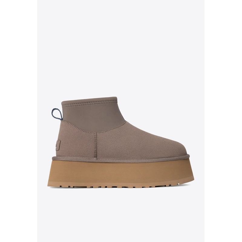 Classic Mini Dipper Platform Boots Gray wshoesus_US 5
