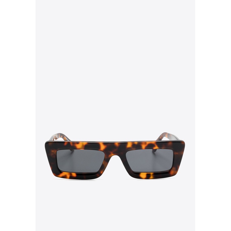 Ontario Rectangular Sunglasses Gray Onesize