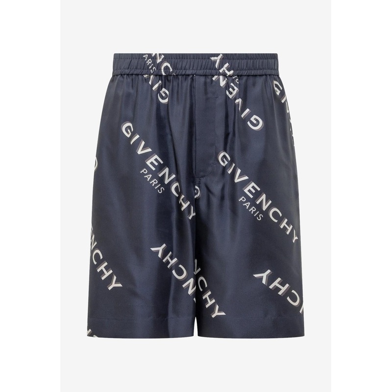 Shadow Print Bermuda Short Blue mrtwit_IT 46