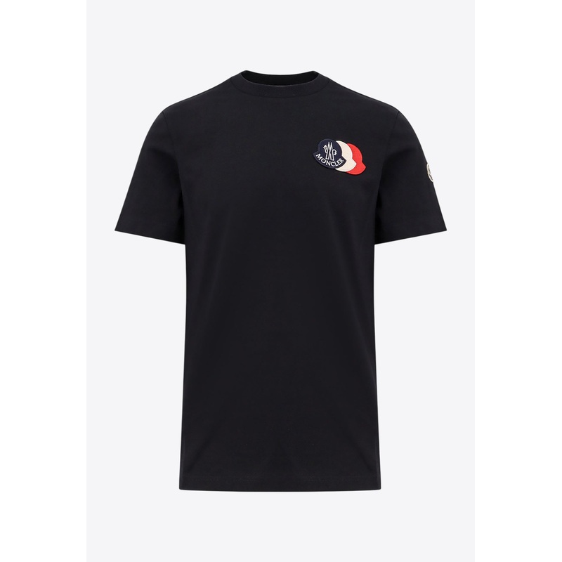 Signature Tricolor Patch T-shirt Blue mrtwstd_S
