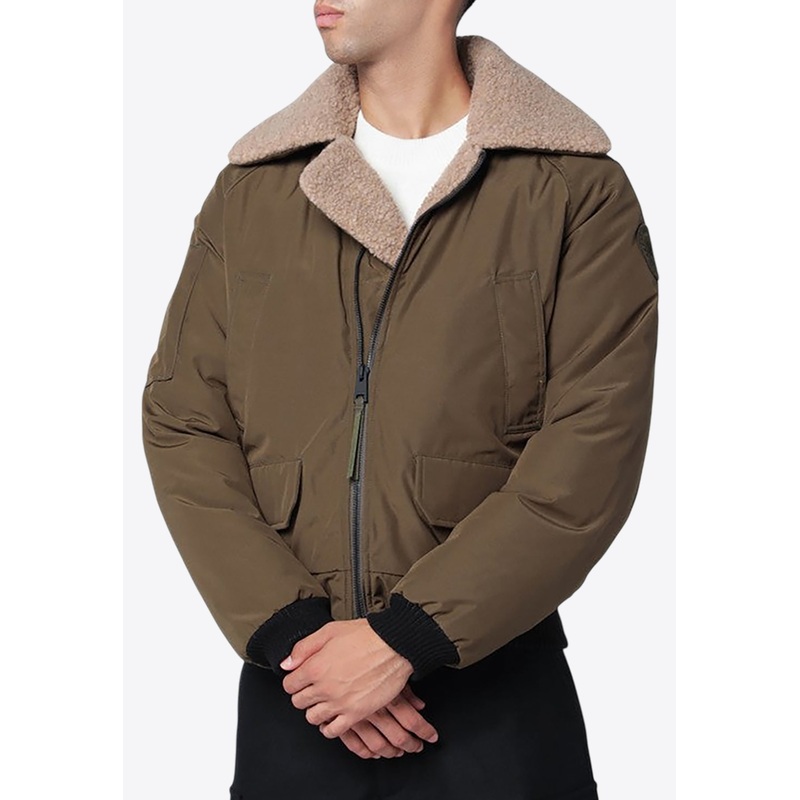Chilliwack Aviator Bomber Jacket Green mrtwstd_S
