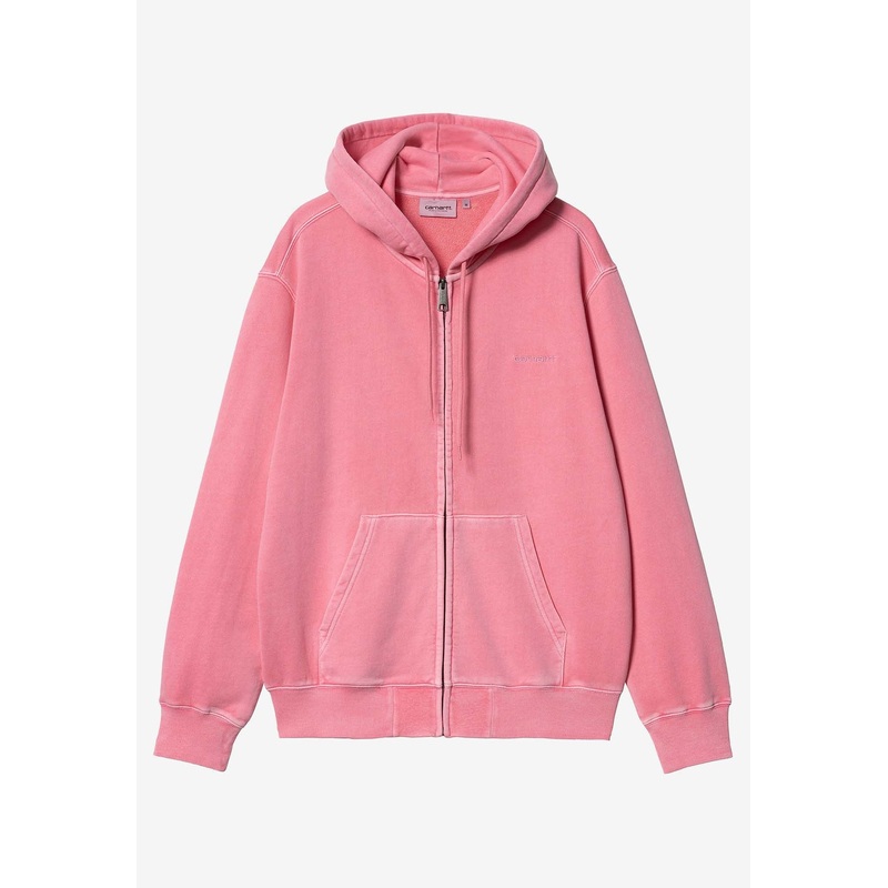 Duster Script Zip-Up Hoodie Pink mrtwstd_S