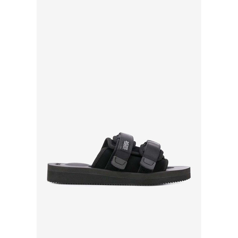 Moto Cab Double-Strap Sandals Black mshoesus_US 8