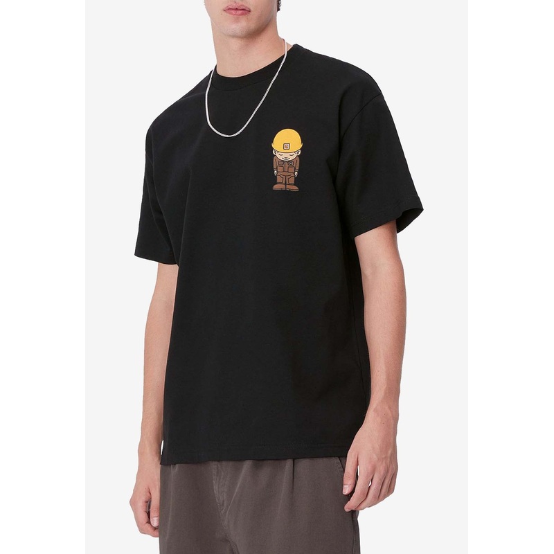 Sumimasen Printed T-shirt Black mrtwstd_M