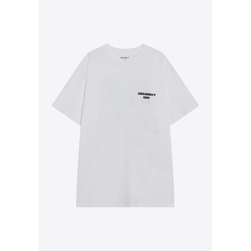 Wiptopia Graphic Print T-shirt White mrtwstd_S