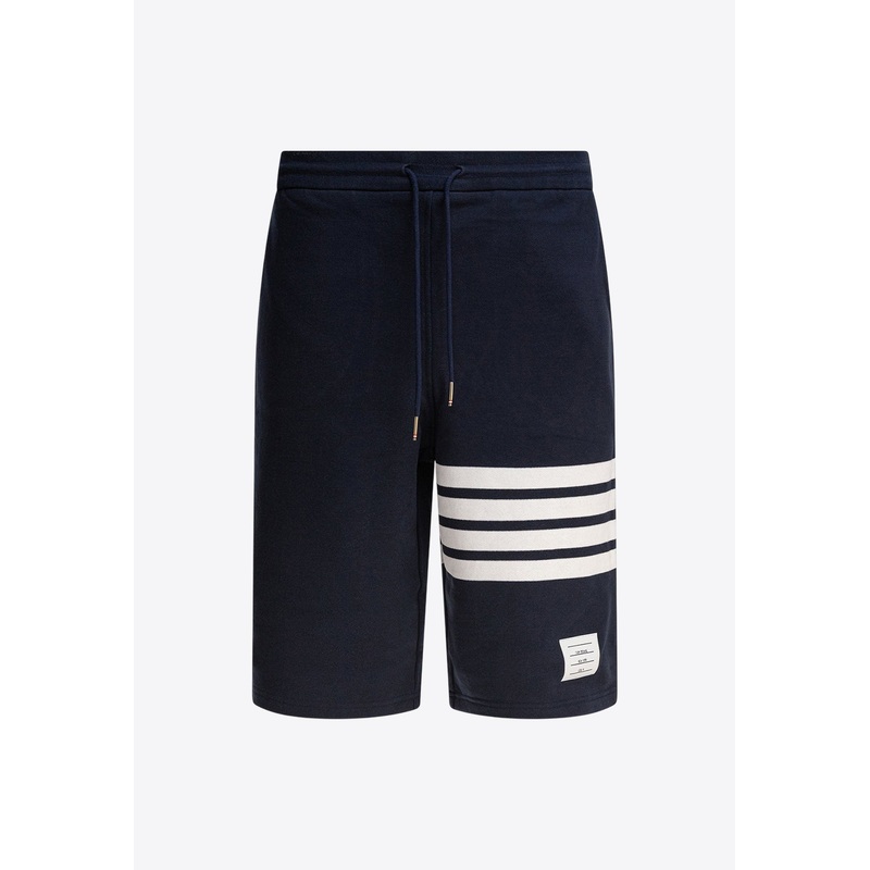 4-bar Stripes Bermuda Shorts Blue mrtwstd_3