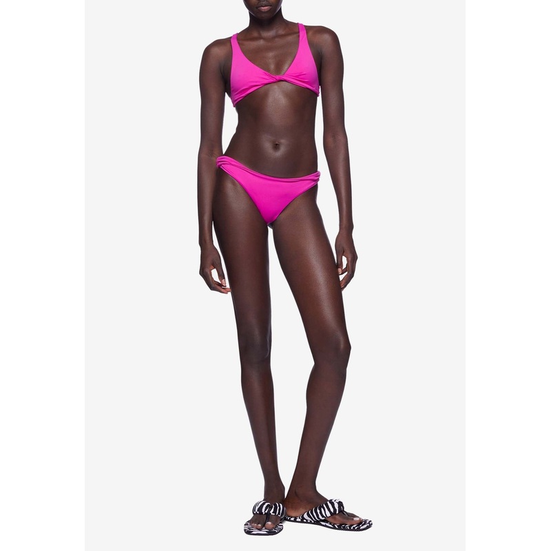 Twisted Logo Bikini Fuchsia wrtwstd_S