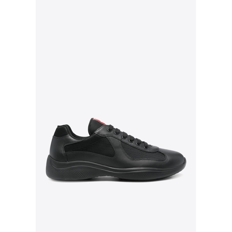 America’s Cup Low-Top Sneakers Black mshoesuk_UK 5