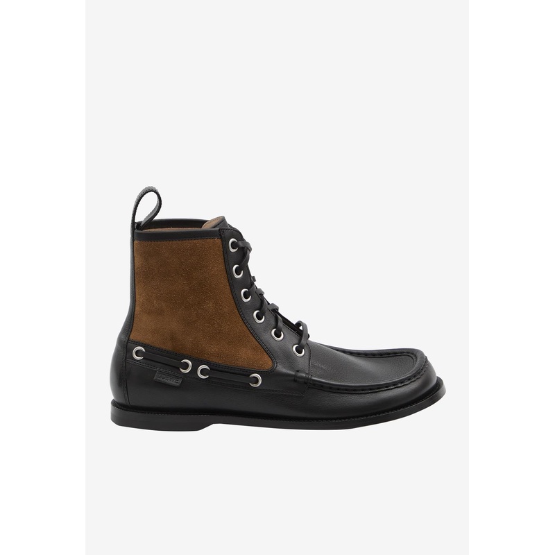 Campo Leather and Suede Boots Black mshoeseu_EU 42