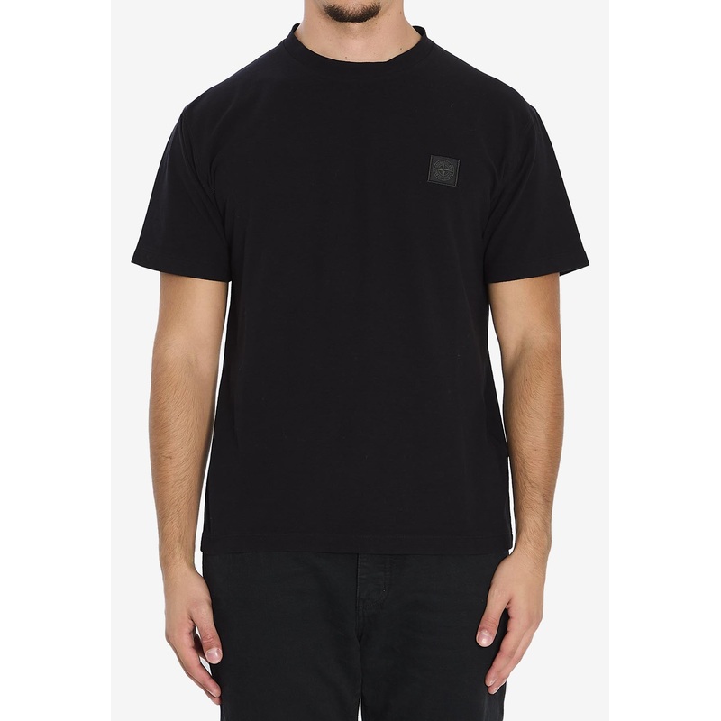 Compass Patch T-shirt Black mrtwstd_S
