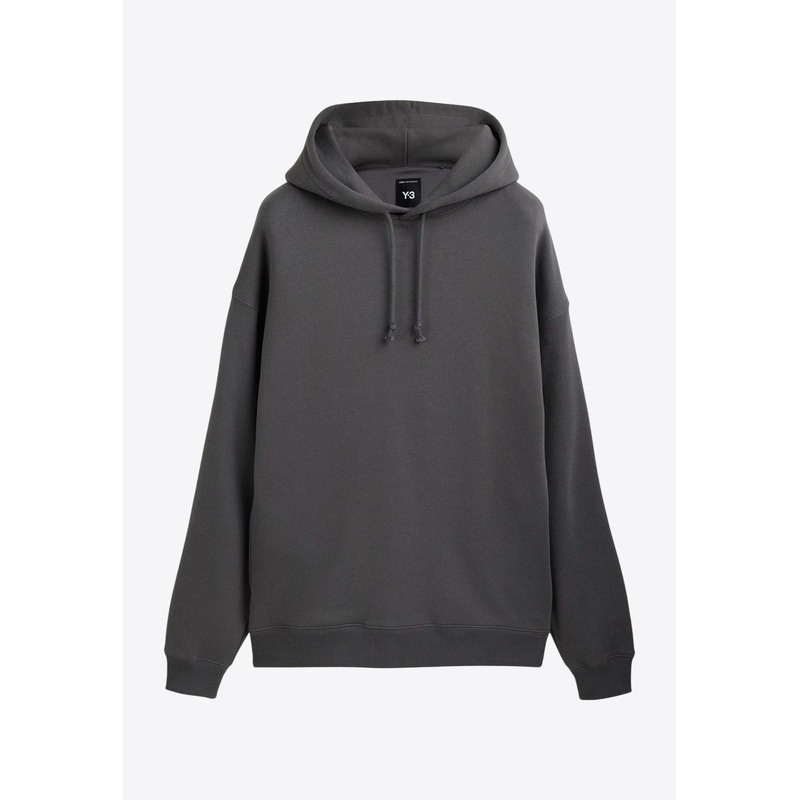 Graphic Print Hooded Sweatshirt Gray mrtwstd_S